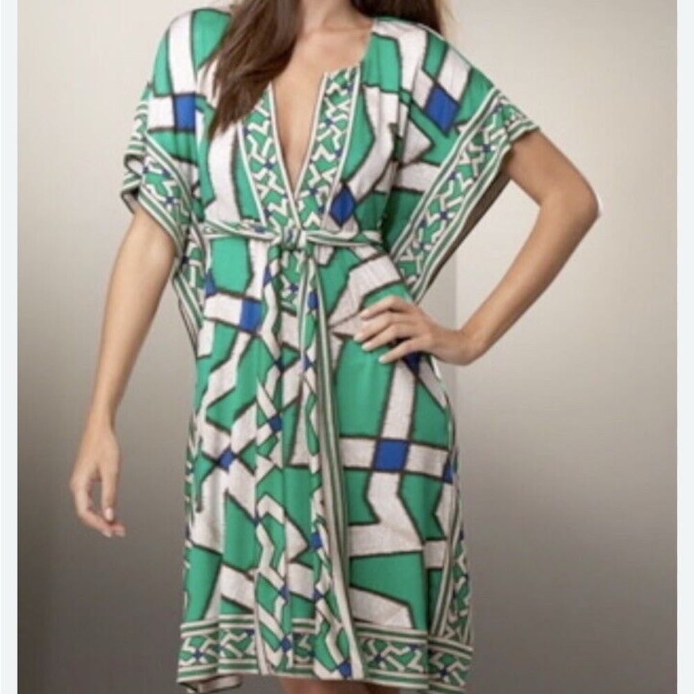 DVF Silk Jersey Kimono Style Dress Cover Up
